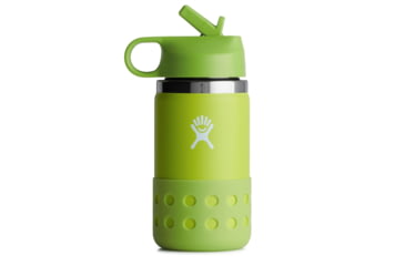 Image of Hydro Flask 12 oz Wide Straw Lid &amp; Boot - Kids, Firefly, W12BSWBB318
