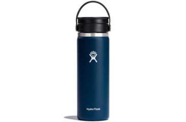 Image of Hydro Flask 20 oz. Wide Mouth Bottle w/Flex Sip Lid, Indigo, 20 oz, W20BCX464
