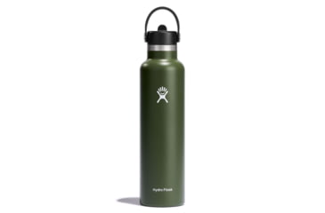 Image of Hydro Flask 24 oz Standard Mouth Bottle w/Flex Cap, Olive, S24FS306