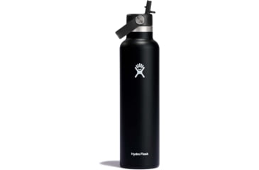 Image of Hydro Flask 24oz Standard Flex Straw Cap Standard Mouth, Black, S24FS001