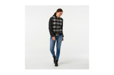 Image of Smartwool Ibera Bomber-Women's, Medium Gray, Extra Small, SW000432052-XS
