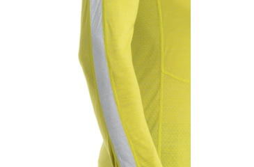 Image of Icebreaker 125 ZoneKnit Long Sleeve Crewe Thermal Top - Mens, Bio Lime/Ether/Cb, 2XL, IB0A56H3883XXL