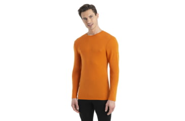 Image of Icebreaker 175 Everyday Long Sleeve Crewe Thermal Top - Men's, Earth, Medium, IB104483865M