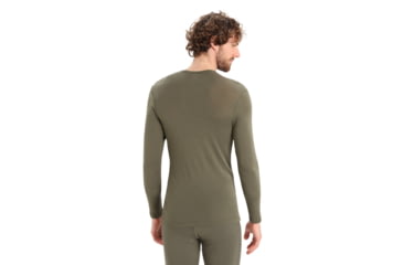 Image of Icebreaker 175 Everyday Long Sleeve Crewe Thermal Top - Mens, Loden, Medium, IB104483069M