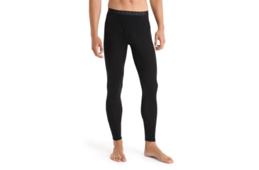 Image of Icebreaker 175 Everyday Thermal Leggings w/ Fly - Mens, Black, Small, IB104510001S