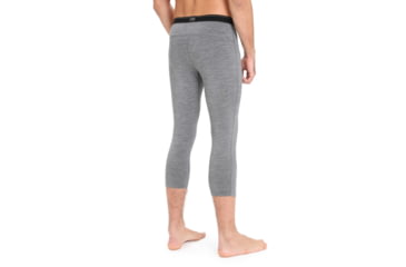 Image of Icebreaker 200 Oasis 3/4 Thermal Leggings - Men's, Gritstone Heather, 2XL, IB104368013XXL