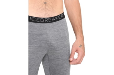Image of Icebreaker 200 Oasis 3/4 Thermal Leggings - Mens, Gritstone Heather, 2XL, IB104368013XXL