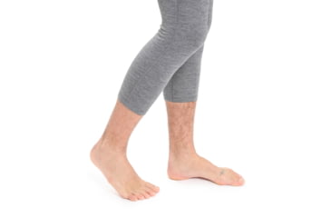 Image of Icebreaker 200 Oasis 3/4 Thermal Leggings - Mens, Gritstone Heather, 2XL, IB104368013XXL