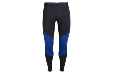 Image of Icebreaker 200 Oasis Deluxe Leggings - Mens, Midnight Navy/SURF, Medium, 104861B04M
