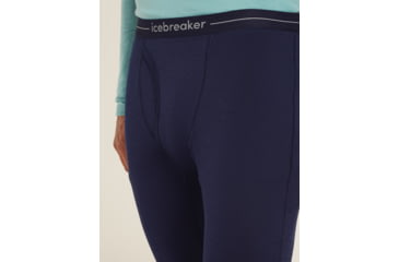 Image of Icebreaker 200 Oasis Leggings with Fly - Mens, Midnight Navy/Monsoon, Extra Large, 104370401XL