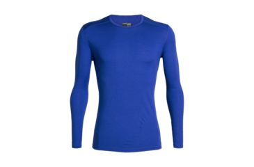 Image of Icebreaker 200 Oasis Long Sleeve Crewe Single Line Ski - Mens, SURF, Small, 104898433S