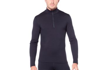 Image of Icebreaker 200 Oasis Long Sleeve Half Zip - Mens, Midnight Navy, Small, 104367401S