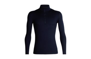 Image of Icebreaker 200 Oasis Long Sleeve Half Zip - Mens, Midnight Navy, Small, 104367401S