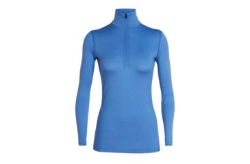 Image of Icebreaker 200 Oasis Long Sleeve Half Zip, Womens, Cove, Small, 104380403S