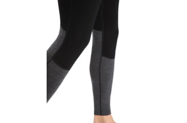 Image of Icebreaker 200 ZoneKnit Thermal Leggings - Men's, Black/Jet Heather/Cb, 2XL, IB0A56HB091XXL