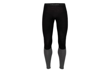 Image of Icebreaker 200 ZoneKnit Thermal Leggings - Mens, Black/Jet Heather/Cb, 2XL, IB0A56HB091XXL
