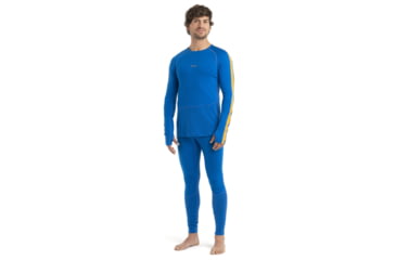 Image of Icebreaker 200 ZoneKnit Thermal Leggings - Men's, Lazurite, 2XL, IB0A56HB580XXL