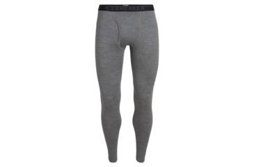 Image of Icebreaker 260 Tech Leggings - Mens, Gritstone HTHR, Medium, 104373013M