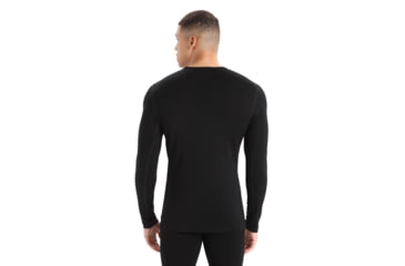 Image of Icebreaker 260 Tech Long Sleeve Crewe Thermal Top - Men's, Black, 3XL, IB1043710013XL