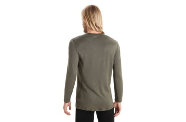 Image of Icebreaker 260 Tech Long Sleeve Crewe Thermal Top - Mens, Loden, Medium, IB104371069M