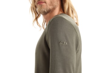 Image of Icebreaker 260 Tech Long Sleeve Crewe Thermal Top - Men's, Loden, Medium, IB104371069M