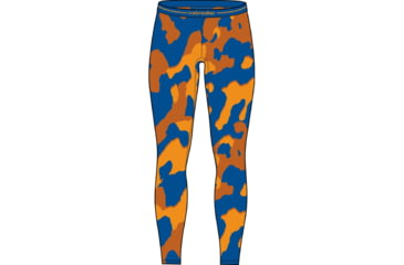 Image of Icebreaker 260 Vertex Thermal Natural Shades Leggings - Men's, Lazurite/Solar/Earth/J, Medium, IB0A56R3924M