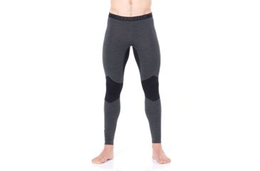 Image of Icebreaker 260 Zone Leggings - Mens, Jet HTHR/Black, Large, 104364A01L