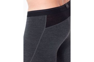 Image of Icebreaker 260 Zone Leggings - Mens, Jet HTHR/Black, Large, 104364A01L