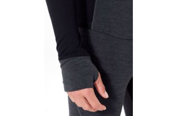 Image of Icebreaker 260 Zone Long Sleeve Half Zip - Mens, Jet HTHR/Black, Small, 104361A01S