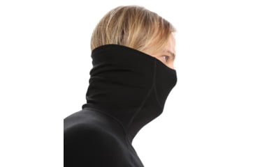 Image of Icebreaker 300 MerinoFine Long Sleeve Roll Neck Thermal Top - Mens, Black, Medium, IB0A56KO001M