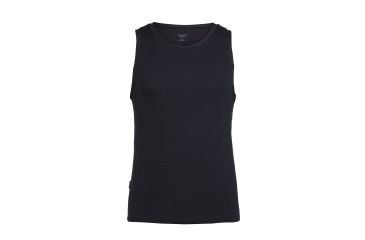 Image of Icebreaker Anatomica Tank Top - Men's, Black, Large, IB103034001L