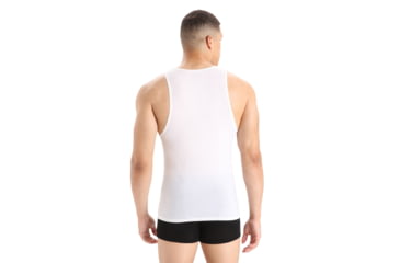 Image of Icebreaker Anatomica Tank Top - Mens, Snow, Extra Small, IB103034104XS