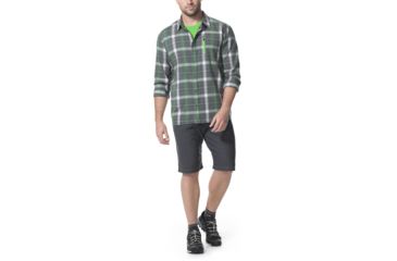 Image of Compass II Long Sleeve Shirt - Mens -Metal/Balsam-X-Large