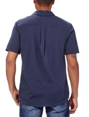 Image of Icebreaker Compass Short Sleeve Shirt, Stealth, 2XL, 103611001XXL