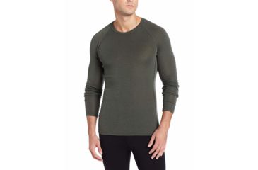 Image of Icebreaker Everyday Long Sleeve Crewe, Cargo, XL, 101261G80XL