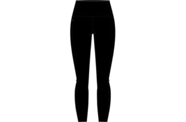 Image of Icebreaker Fastray High Rise Tights - Women's, Black, Extra Small, IB0A56EW001XS