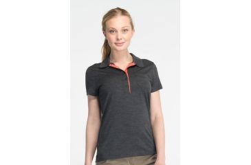 Image of Icebreaker Harmony Polo Clearance - Women's-Jet-Medium