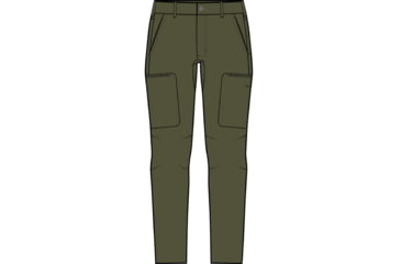 Image of Icebreaker Hike Pants - Women's, Loden, 30US, IB0A56MN06930