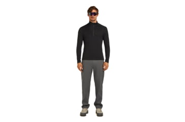 Image of Icebreaker Merino 200 Oasis Long Sleeve Half Zip Thermal Top - Mens