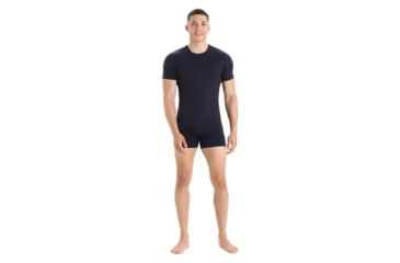 Image of Icebreaker Men Merino 150 Anatomica SS Crewe, Midnight Navy, L, IB103033401L