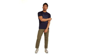 Image of Icebreaker Men Merino 150 Tech Lite SS Tee Camp Essentials, Midnight Navy, XL, IB0A571X401XL