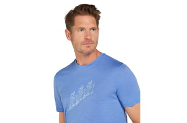 Image of Icebreaker Men Merino 150 Tech Lite SS Tee Natural Ski Tour, Baja, M, IB0A573101DM