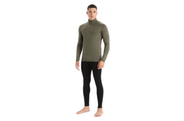 Image of Icebreaker Men Merino 200 Oasis LS Half Zip, Loden, XL, IBB04367069XL