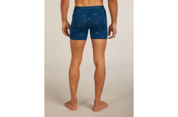Image of Icebreaker Merino 150 Anatomica Boxers Ski Day - Mens, Atlantis/Topaz/AOP, Small, IB0A57340H8S