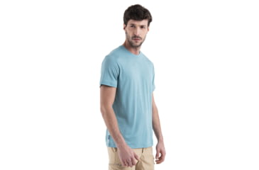 Image of Icebreaker Merino 150 Tech Lite III SS Tee - Mens, Cloud Ray, Extra Large, IB0A56WLA75XL