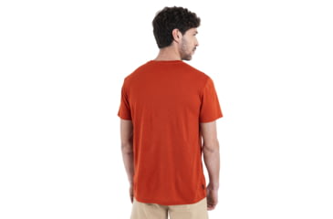 Image of Icebreaker Merino 150 Tech Lite III SS Tee Trail Hiker - Mens, Molten, Large, IB0A56WZA84L