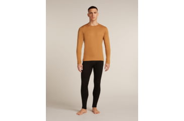 Image of Icebreaker Merino 260 Tech Long Sleeve Crew Thermal Top - Mens, Trail, Extra Large, IB1043710GRXL
