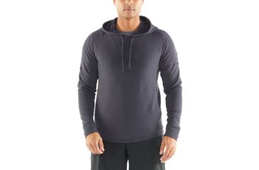 Image of Icebreaker Cool-Lite Momentum Long Sleeve Hood - Men's, Panther, Medium, 103615004M