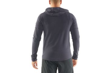 Image of Icebreaker Cool-Lite Momentum Long Sleeve Hood - Men's, Panther, Medium, 103615004M