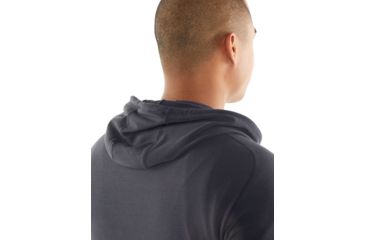 Image of Icebreaker Cool-Lite Momentum Long Sleeve Hood - Men's, Panther, Medium, 103615004M